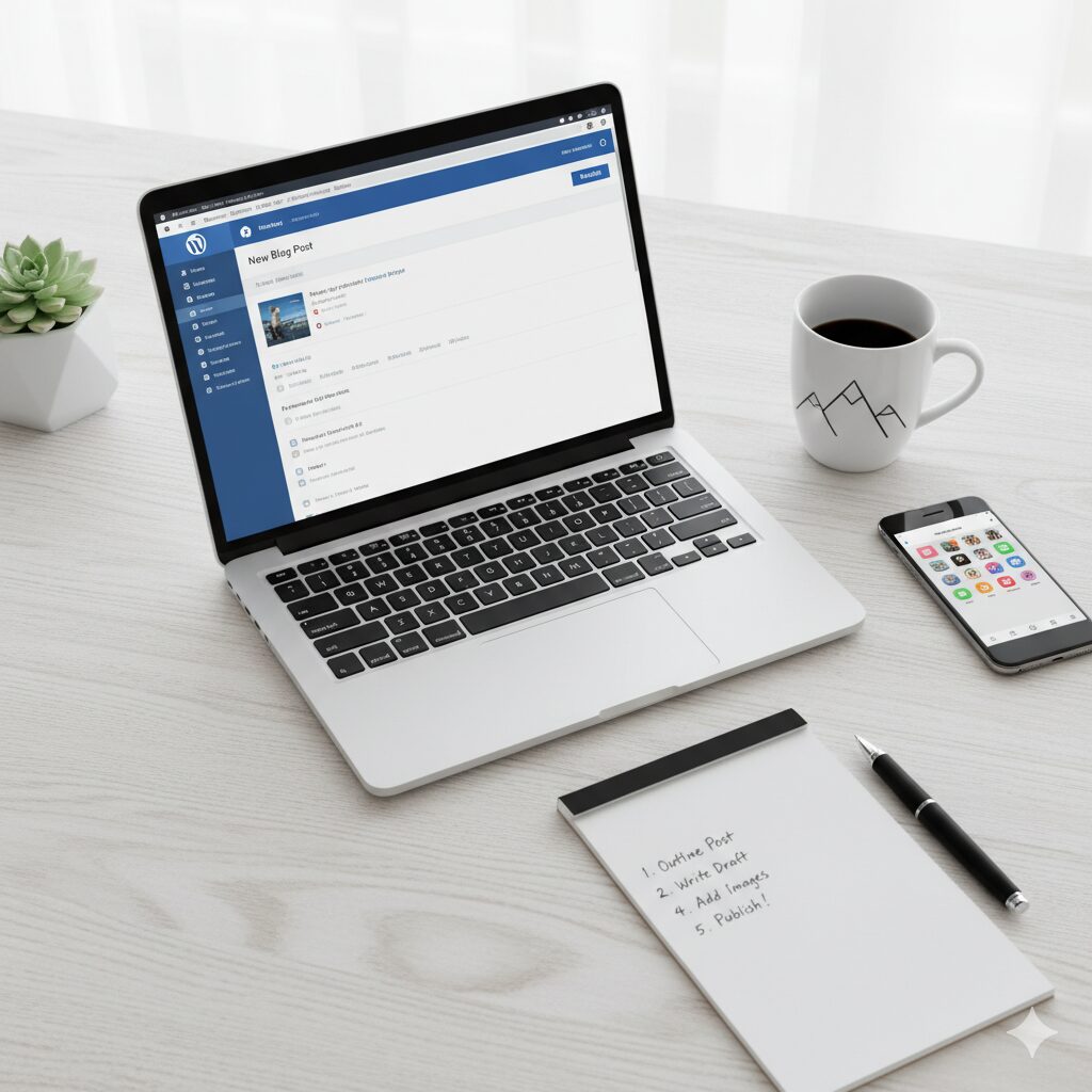 First Steps After Installing WordPress